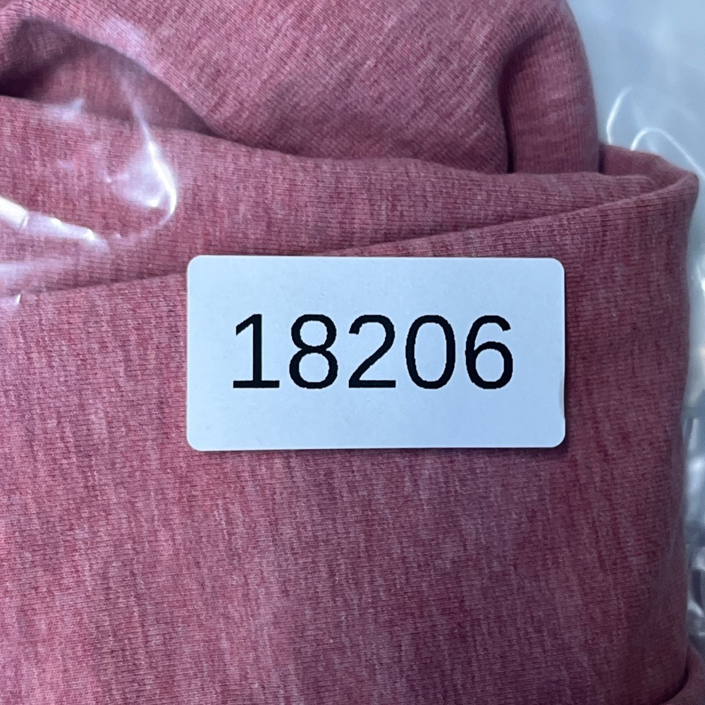 Lululemon Sweatshirt Women 8 Pink Heather Raglan Scuba Crew Athleisure Pullover - Picture 11 of 11
